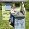 SMOBY Life lauko namelis PRETTY su virtuvėle ir 17 priedų