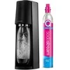 Gazuotų gėrimų gaminimo aparatas SodaStream Terra, juodas
