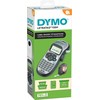 Etikečių spausdintuvas Dymo spausdintuvas DYMO LetraTag LT-100H Sidabrinis dla domu, dzieci, Home Office (LT-XR) 2174577 + taśma DYMO LT 12mm + 4 baterie AA