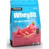 SportLife Whey80 Strawberry + Stevia išrūgų baltymų milteliai, 600 g