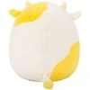 SQUISHMALLOWS Pliušinis žaislas - Geltona karvytė, 30 cm