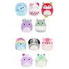 SQUISHMALLOWS Pliušinių žaislų rinkinys 5 vnt., ~6 cm