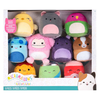 SQUISHMALLOWS Pliušinių žaislų rinkinys, 6 cm, 10 vnt.