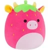 SQUISHMALLOWS Pliušinis žaislas - Braškinė karvytė, 30 cm