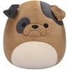 SQUISHMALLOWS Pliušinis žaislas - Buldogas, 40 cm
