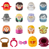 SQUISHMALLOWS SQUISH-A-LONGS kolekcinės figūrėlės - Haris Poteris, 12 vnt., 2,5 cm