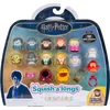 SQUISHMALLOWS SQUISH-A-LONGS kolekcinės figūrėlės - Haris Poteris, 12 vnt., 2,5 cm