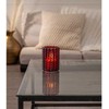 Star Trading Flamme Dotty LED-kynttilä, punainen, 12,5 cm