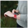 SUUNTO 22mm SILICONE STRAP LAVA Raudonas apyrankė