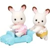 Sylvanian Families Epoch Sylvanian Rabbit Dvyniai su šokoladine ausimi (05420)