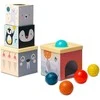 Taf Toys lavinamasis žaislas kubų bokštas North Pole Ball Drop Stacker