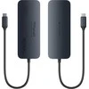 HyperDrive Next USB-C-Hubi, 10 porttia, muistikortinlukijat, keskiyön sininen