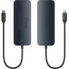 HyperDrive Next USB-C-Hubi, 11 porttia, muistikortinlukijat, keskiyön sininen