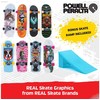 Tech Deck Tech kaladės, 8 vnt. pakuotė – Retro neoninė