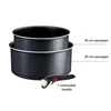 Puodų rinkinys Tefal Ingenio So'Light L7239003, 3 dalių
