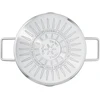 TEFAL Nordica H8524435 - Round - Nerūdijantis plienas - Nerūdijantis plienas - Ceramic - Gas - Halogen - Induction - Sealed plate - 250 °C - Glass