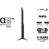 Televizorius LG 55 QNED82B – 4K Edge Mini–LED TV