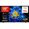 Televizorius TCL 98 P8L – 4K QD Mini-LED Google TV