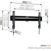 Laikiklis Vogels 12430 Vogel´s TVM 3405 WANDHALTERUNG FiXED MEDIUM juodas