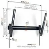 Laikiklis Vogel`s COMFORT Wandhalterung neigbar bis 77Zoll (TVM3615)
