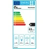 Thermex Manchester Standard gartraukis, baltas, 60 cm