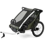 Thule Chariot Lite Double -pyöräilykärry, Vintage Žalias