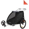 Thule Coaster XT lastenkuljetusrattaat, musta