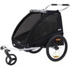 Thule Coaster XT lastenkuljetusrattaat, musta