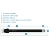 Thule Thru Axle 217 arba 229 mm (M12X1,75) – Maxle / Fatbike