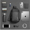 Tomtoc Navigator-T24 crossbody-laukku, musta, XS