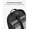 tomtoc UrbanEX-T77 Nešiojamas kompiuteris Backpack, 26 l, musta