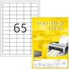 Herma Etiketter TopStick 38,1x21,2 mm hvid - (100 ark x 65 stk.)