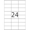 Herma Etiketter TopStick 70x36 mm hvid- (100 ark x 24 stk.)