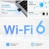TP-LINK | AX1800 Nano dviejų dažnių „Wi-Fi 6“ USB adapteris | Archer TX20U Nano | USB 2.0