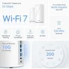 Maršrutizatorius TP-Link Deco BE85(1-pack) WiFi7 Mesh (BE22000, 2,4 GHz / 5 GHz / 6 GHz, 1x10GbELAN / WAN, 1xSFP+ / 10GbELANcombo, 2x2,5GbELAN / WAN, 1xUSB)