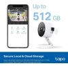 TP-LINK | Namų apsaugos kamera su „Wi-Fi“ | Tapo C120 | 24 mėn. | Kompaktiška | 4 MP | 3,17 mm | IP66 | H.264 | „MicroSD“ iki 512 GB