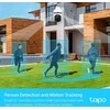 TP-LINK | Pakreipiama/sukama dirbtinio intelekto namų apsaugos „Wi-Fi“ kamera | Tapo C500 | Kupolinė | 2 MP | H.264 | „Micro SD“ kortelė, iki 512 GB