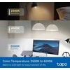 TP-Link Tapo L430C (2 vnt. pakuotė) išmanioji WiFi reguliuojamo ryškumo LED lemputė (spalvota, 2500K-6500K, 470lm, 2.4GHz, E14)