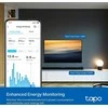 TP-Link išmanusis kištukas Tapo P110M su Wi-Fi, energijos stebėjimas, Baltas EU