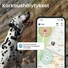 Tractive GPS sekimo įrenginys šunims, realaus laiko stebėjimas, sveikatos stebėjimas, juodas, TG6A