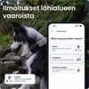 Tractive GPS sekimo įrenginys šunims, realaus laiko stebėjimas, sveikatos stebėjimas, juodas, TG6A