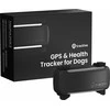 Tractive GPS sekimo įrenginys šunims, realaus laiko stebėjimas, sveikatos stebėjimas, juodas, TG6A