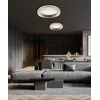 Trio Reality Monte LED lubinis šviestuvas, 60 cm, 4400 lm, medžio spalvos