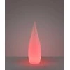 Trio Pastatomas LED lauko šviestuvas REALITY PALMAS IP44 3W RGBW 90lm įkraun. Ø25x80cm su pultu