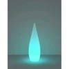 Trio Pastatomas LED lauko šviestuvas REALITY PALMAS IP44 3W RGBW 90lm įkraun. Ø25x80cm su pultu