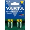 Varta įkraunamos Accu baterijos, AAA, 1000 mAh, 4 vnt, NiMH