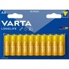 Varta Longlife -alkaliparisto, 20 kpl, AA (LR6)