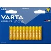 Varta Longlife šarminė baterija, 10 vnt AAA (LR03) baterijų