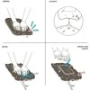 Vaude Pump Pillow kelioninė pagalvė, uoginė