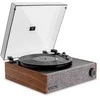 Victrola Eastwood LP patefono grotuvas, riešutmedis